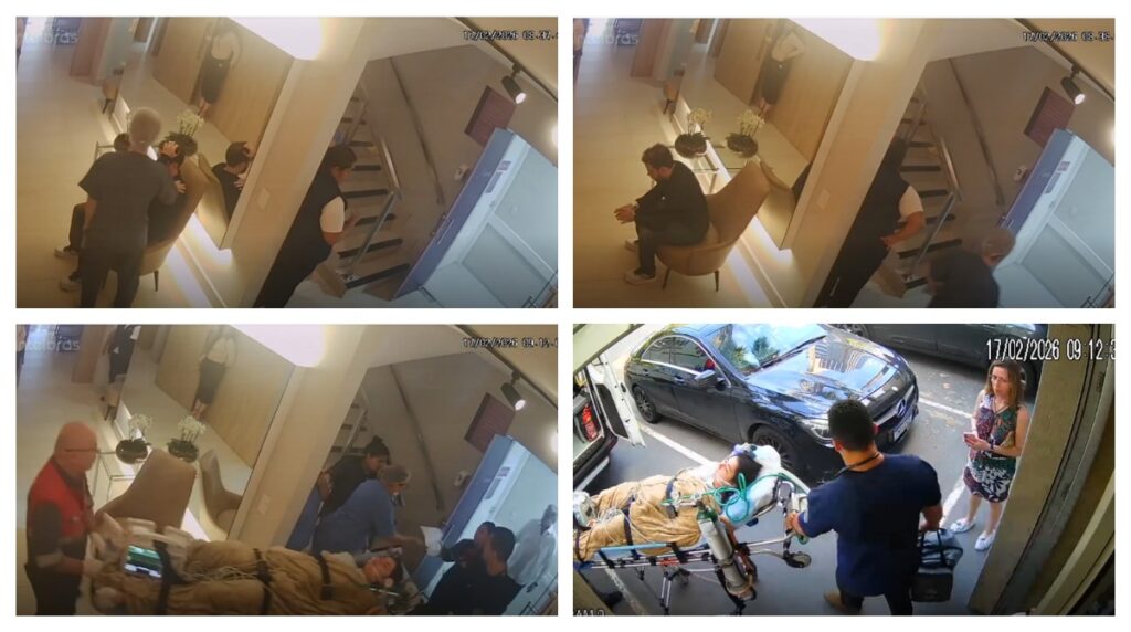 que teoricamente quando você faz uma anestesia desse porte, tem que estar um pro