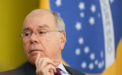 Mauro Vieira, ministro das Relações Exteriores. (Agência Brasil