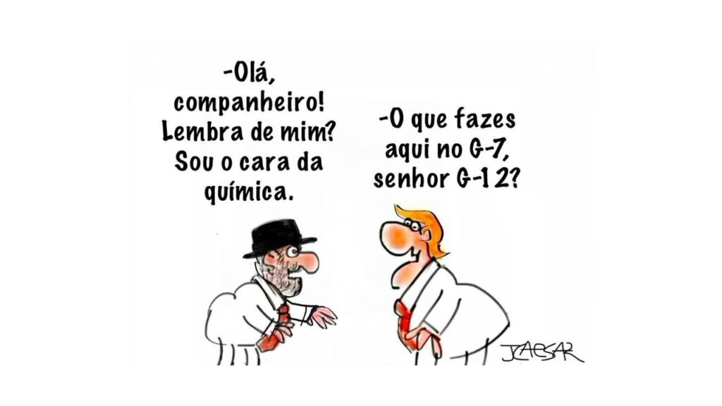 Charge do JCaesar - 17/06/2026&nbsp; (JCaesar/VEJA