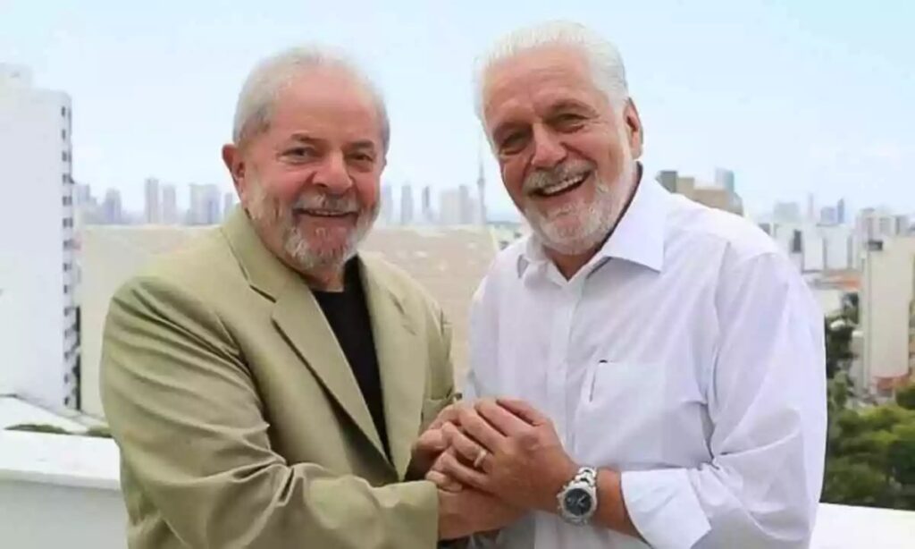 Lula e Jaques Wagner&nbsp; (redes sociais/Reprodução