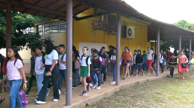Aulas em Parauapebas recomeçam com escolas reformadas e climatizadas para o segundo semestre