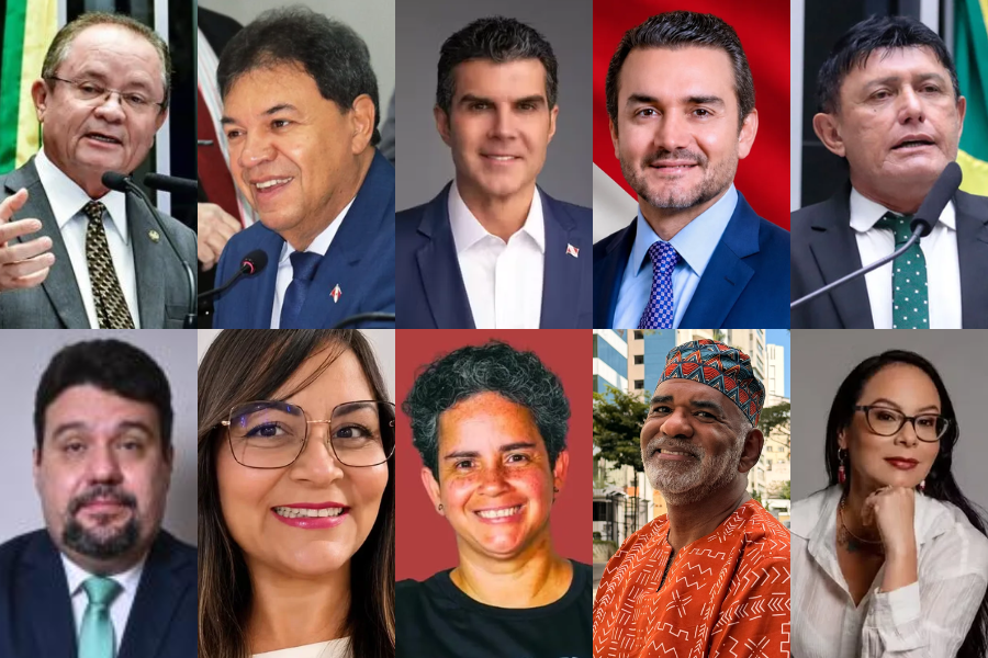 Candidatos ao Senado no Pará: agendas de campanha se intensificam nesta quarta-feira