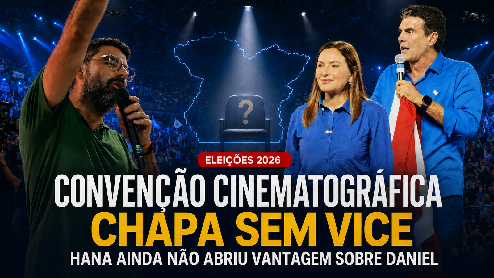 Indefinição do vice na chapa de Hana Ghassan expõe tensões na base aliada do governo do Pará