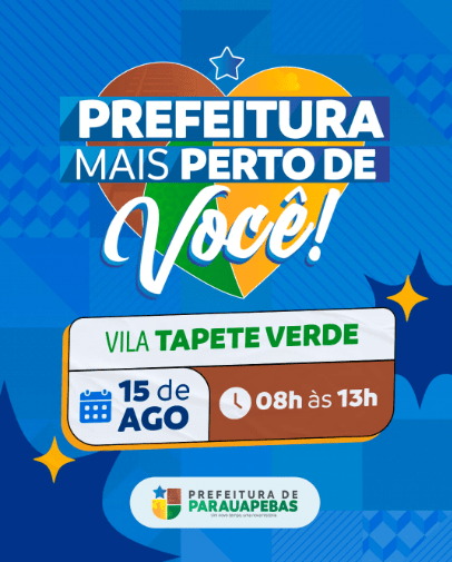 Mutirão de serviços públicos da Prefeitura de Parauapebas chega à Vila Tapete Verde