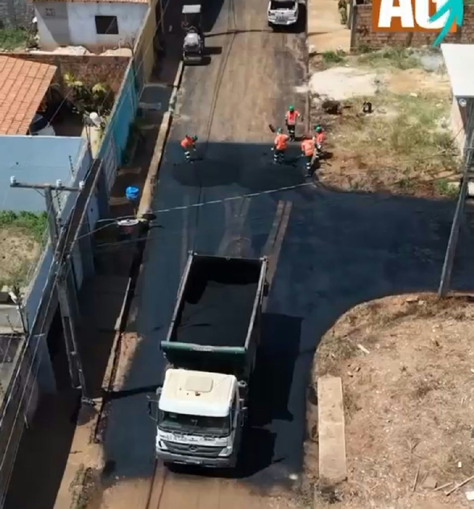Parauapebas acelera obras de asfalto e infraestrutura em bairros da cidade