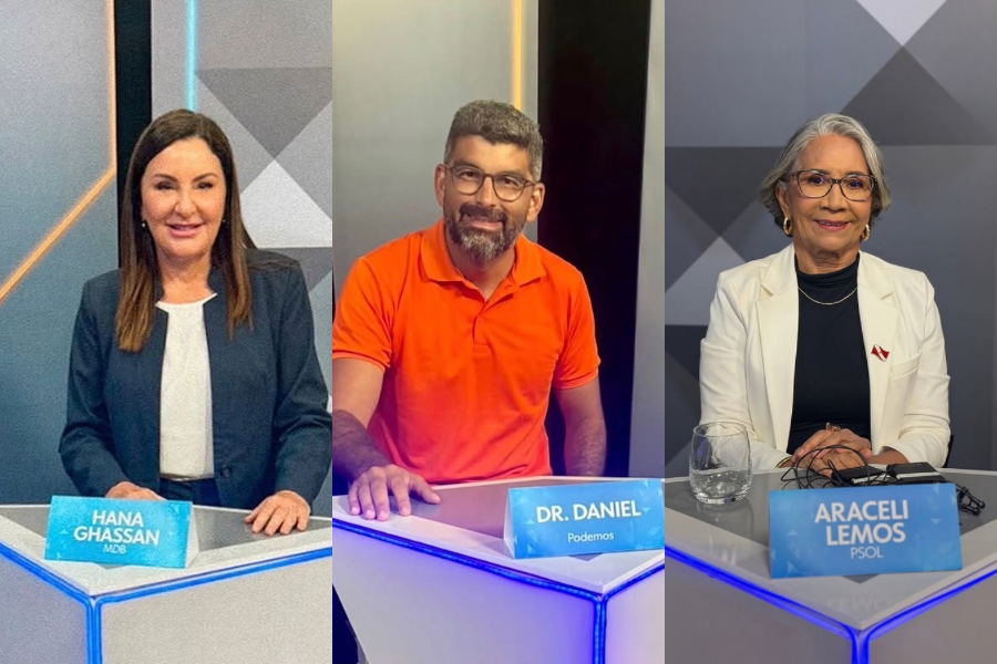 Debate na TV Liberal: candidatos ao governo do Pará confrontam ideias e desviam de temas centrais