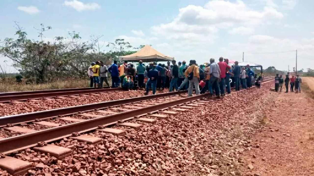Justiça determina desocupação de ferrovia da Vale em Marabá com apoio policial