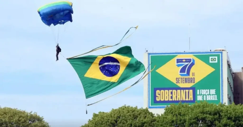 Soberania e protagonismo feminino marcam desfile de 7 de Setembro em Brasília