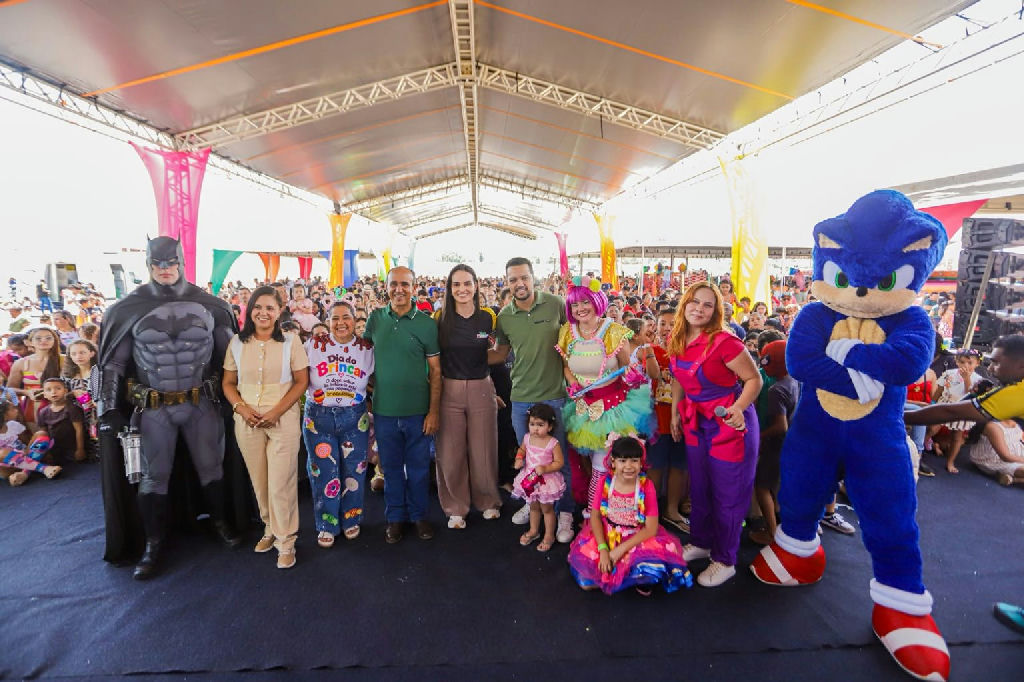 Canaã dos Carajás celebra Dia das Crianças com grande festa para 8 mil crianças