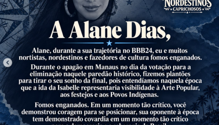Alane Dias: Fã-clubes do Caprichoso se desculpam e criticam postura política de Isabelle Nogueira