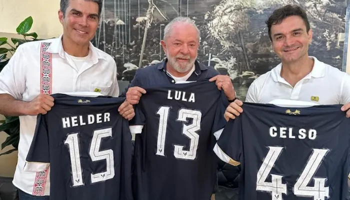 Alianças no Pará: Helder declara apoio a Lula e movimenta disputa por cadeiras no Senado