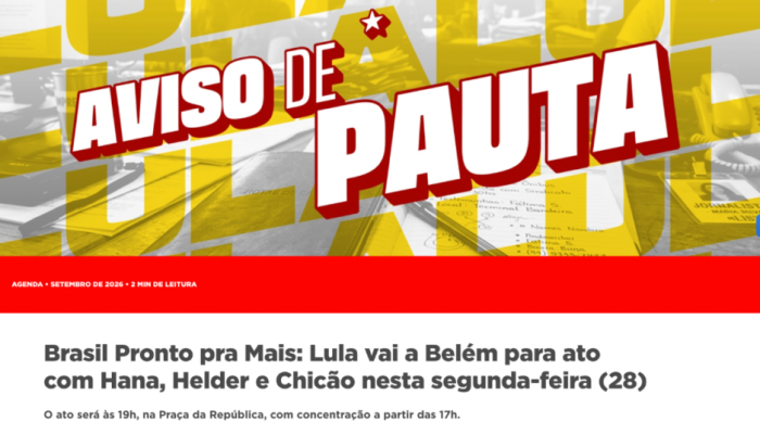 Ausência de Celso Sabino em ato de Lula em Belém expõe complexas alianças no Pará