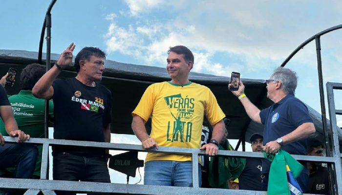 Flávio Bolsonaro altera roteiro no Pará e concentra agenda em motocarreata por Marabá