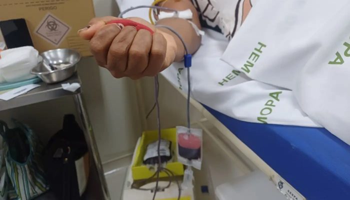 mês. Além de atender Santarém, o Hemopa regional abastece 13 agências transfusio