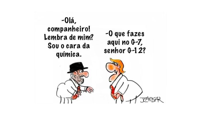 Charge do JCaesar - 17/06/2026&nbsp; (JCaesar/VEJA