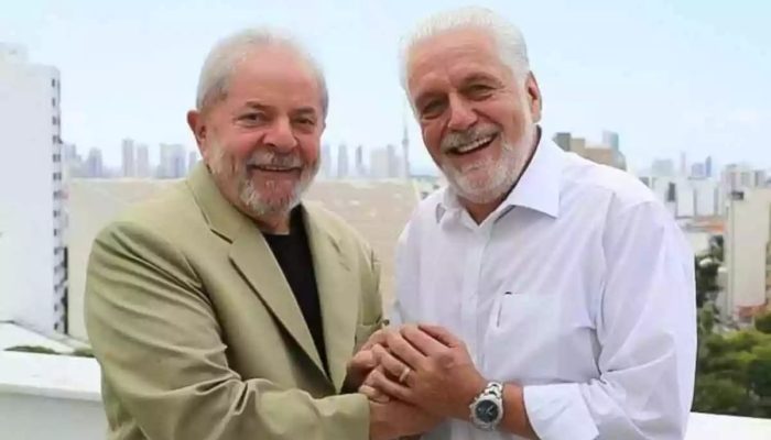 Lula e Jaques Wagner&nbsp; (redes sociais/Reprodução