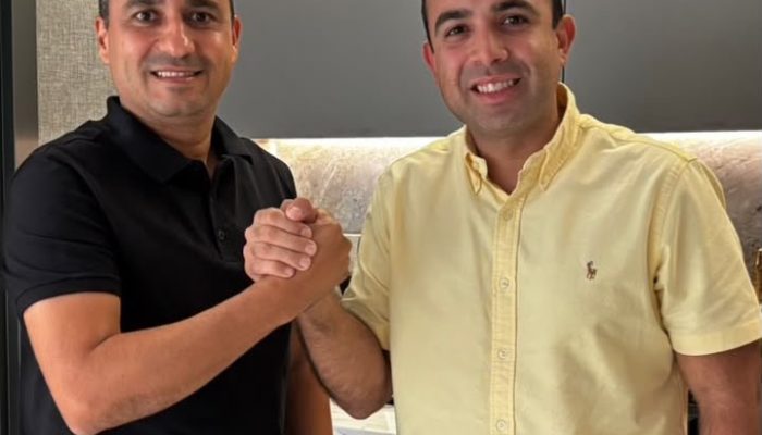 Prefeito Dr. Júlio Dairel e o médico Dr. Sipriano Ferraz durante encontro em Belém para discutir ações e projetos voltados à saúde de Ourilândia do Norte