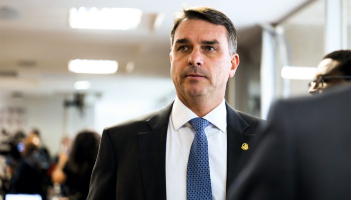 Flávio na rede social X, no dia 3 de janeiro deste ano, quando o ex-presidente d