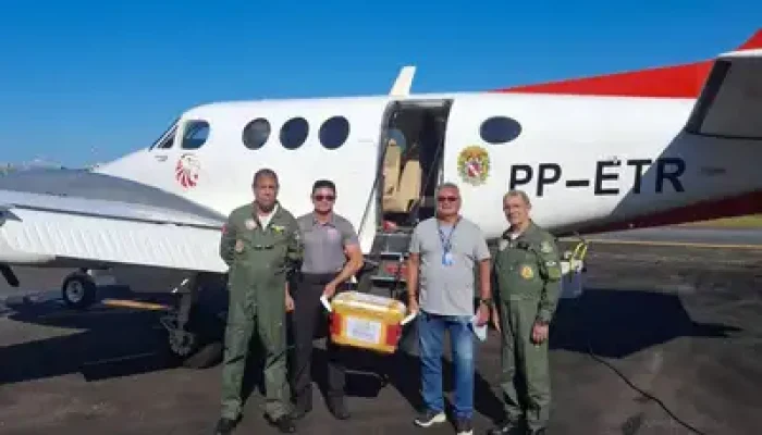 tar um órgão para transplante. A operação garantiu que um rim, captado em Belém