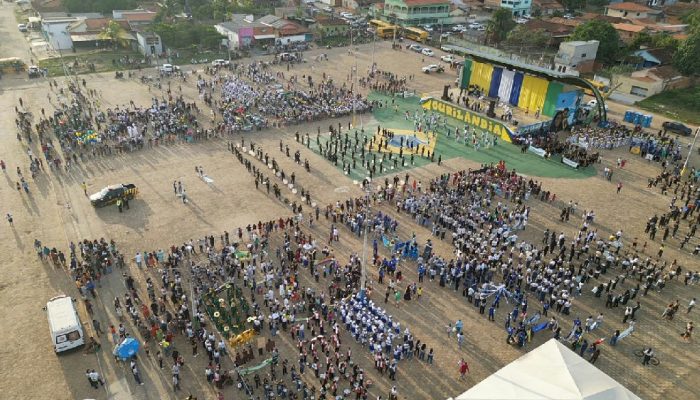 Ourilândia do Norte celebra Independência com desfile cívico, 4 mil estudantes e destaque Kayapó