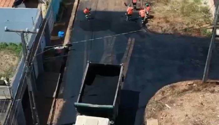 Parauapebas acelera obras de asfalto e infraestrutura em bairros da cidade