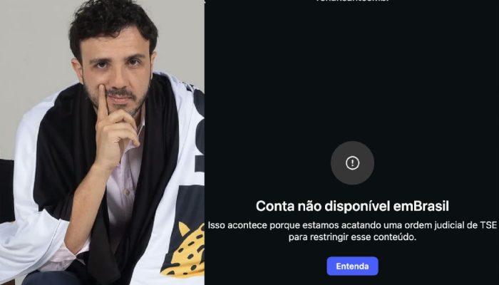TSE ordena suspensão de perfis de Renan Santos em grandes plataformas digitais