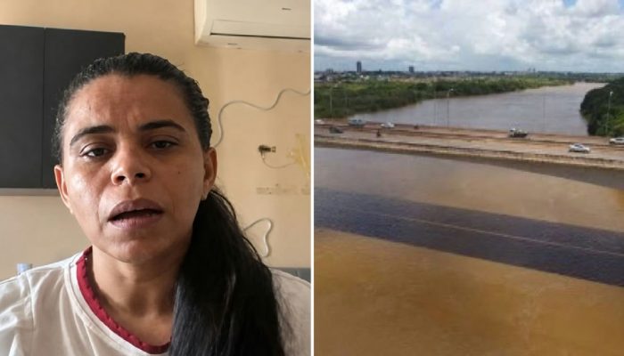 Visão de pastora em Marabá alerta para desabamento de ponte no Rio Itacaiunas